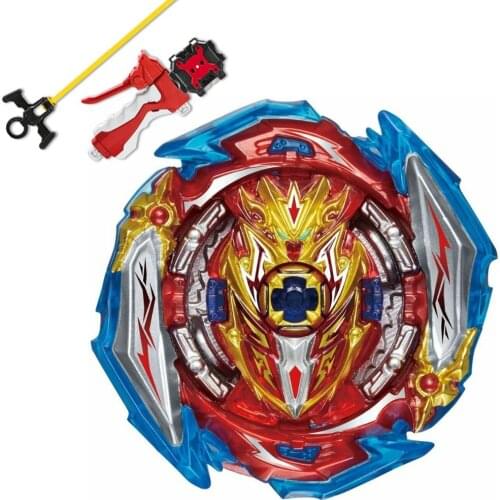 B-X TOUPIE BURST BEYBLADE B-174 SuperKing B-173 Infinite Achilles Dm' 1B With Spark Launcher Toy B173