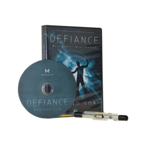 Defiance (DVD+Gimmick) - Magic Tricks,Floating,Street,Fun Magic,Mentalism,Close Up,Illusions