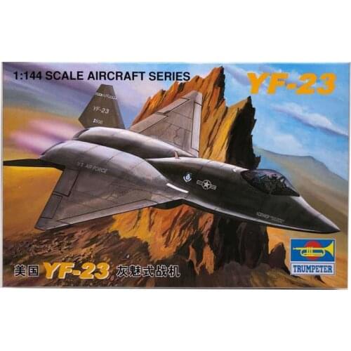 1:144 American YF-23 Grey Magic Fighter Military Assembly Aircraft Model