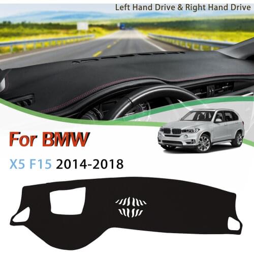 Dashboard Cover Pad For BMW X5 F15 2014 2015 2016 2017 2018 Anti-Slip Mat Shade Dashmat Protect Carpet Accessories X5M Cape Rug