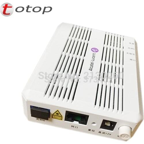 1Pcs Alcatel Lucent Bell I-010G GPON ONU ONT Similar With Huawei HG8310M, ZTE ZXHN F601 Optical Network Terminal