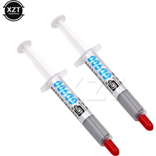 Original 5pcs/Lot GD900 Thermal Conductive Grease Paste Silicone Plaster Heat Sink Compound High Performance Gray cooling plaste