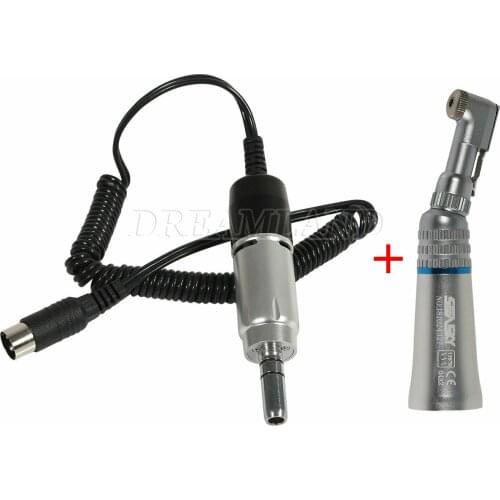 Dental Lab Marathon 35K RPM Electric Micro Motor & Contra Angle Handpiece Fit NSK