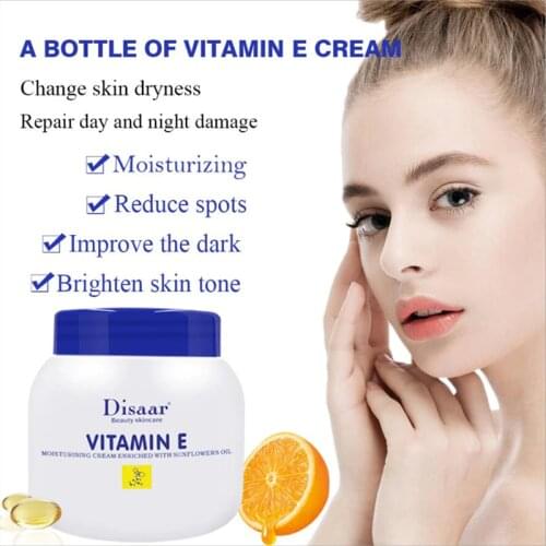 200ML Vitamin E Face Body Cream Moisturizing Change Skin Dryness Serum Whitening Day Serum Repair Skin Care Body Cream Bio Oil