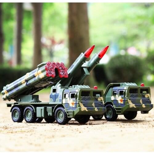 High simulation Military model, 1:32 scale alloy pull back Red Flag 12 missile launcher long range rocket launcher,free shipping