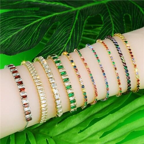 1pcs Bead for Women Shiny Color Bracelets Charm Austria Crystal Cuff Bangles Best Gift For Women Fashion Jewelry