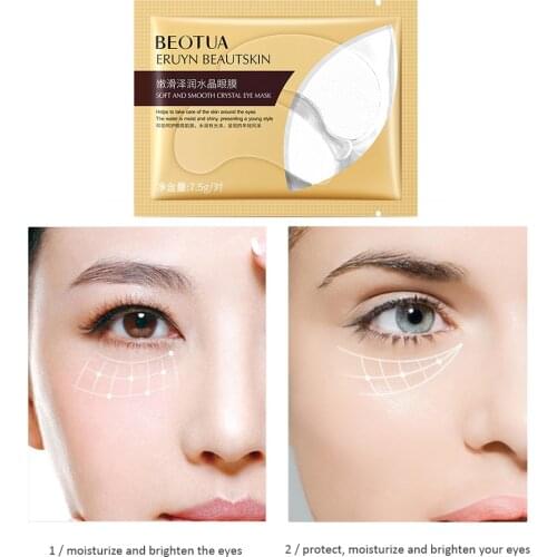 1 Pair Collagen Eye Mask Anti-Aging Wrinkles Dark Circles Acne Moisturizing Patches Beauty Patches For Eye Skin Care