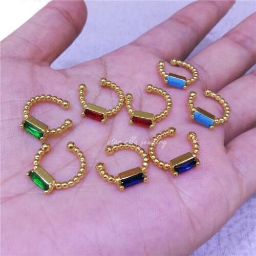 10pairs/lot Mixed Shape C Open Ear Cuff Women Jewelry