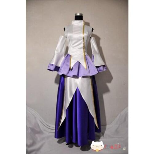 2016 Gundam Seed High Quality Princess Lacus Clyne Cosplay Costume