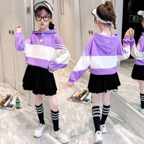 2021New spring Clothes Toddler Baby Girls Clothes Hairball Knit Tops Sweater Fashion Mini Skirt Warm Outfits Sets Clothes 4-13Y