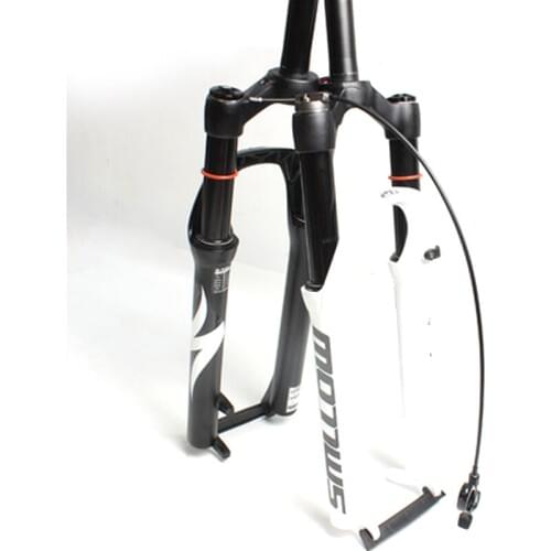 26/27.5 inch MTB Mountain Bike fork Oil and Gas Fork/Air Resilience line /shoulder control down hill suspension bicycle fork