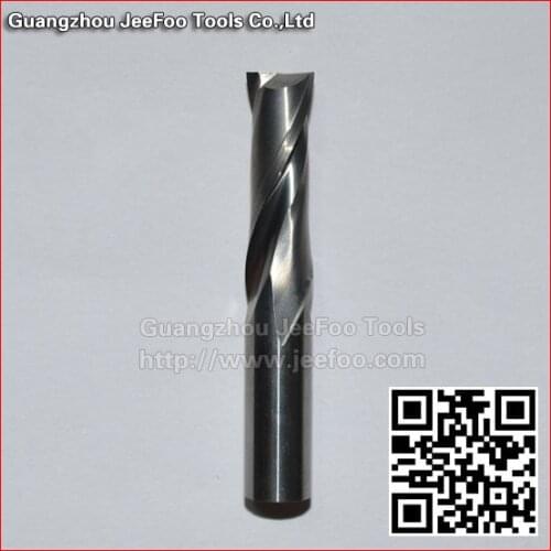 8mm Two Flute Carbide Spiral End Mills CNC Bits CEL 22mm / CNC Router Bits Cutting Tools for CNC Machine Engraving