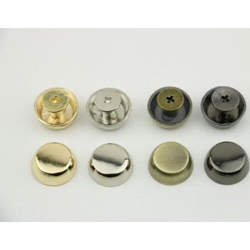 20pcs/lot Luggage hardware accessories Alloy bucket nails Round face screw Bags and handbags hardware accessories