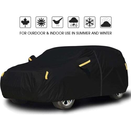 M L XL SUV Cover Coat Protector UV Protective Dust Rain Snow Water Proof Full Car Covers Indoor Outdoor D35