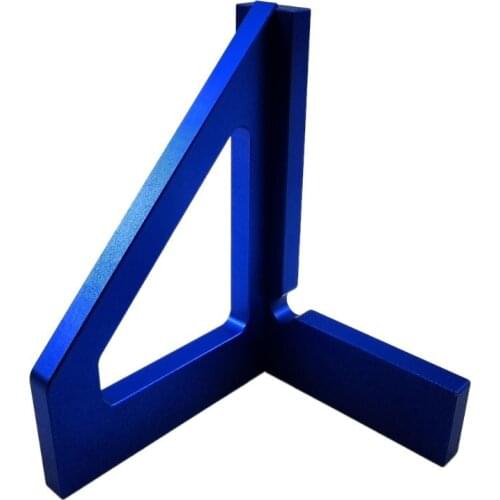 ES-5 Woodworking Carpentry Ruler Measurement Square Layout Miter Triangle Ruler