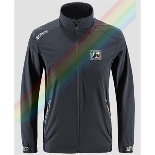 Imgbin Piaggio Scooter Vespa Logo Slim Sport Jacket Mens Outdoor Zippered Comfortable Soft Jacket Mens Casual Front Printing