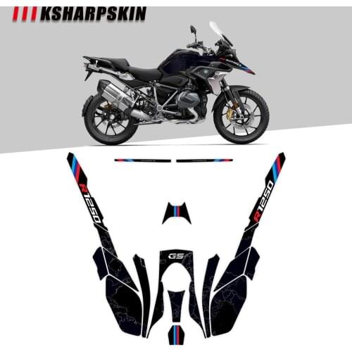 Motorcycle body sticker waterproof protection MOTO body reflective decal modified decorative film for BMW R1250GS 2019 r1250 gs