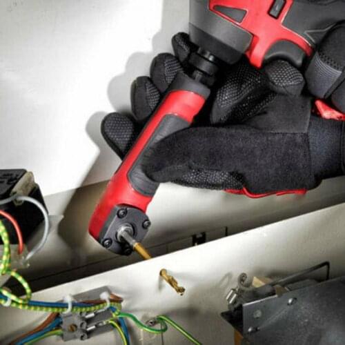 New Right Angle Attachment 90 Degrees Angle Cordless Electric Drill Tool Drilling Screwing Right Angle Attachment for Vehicle