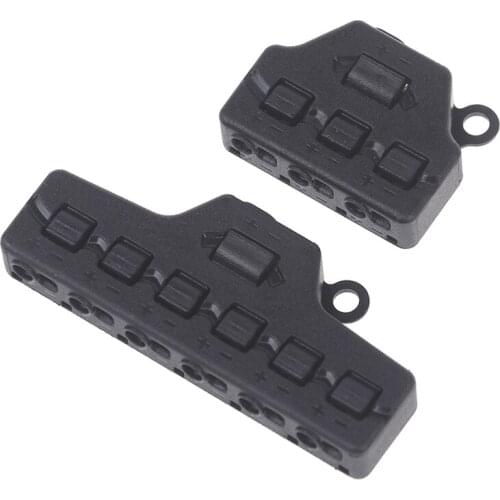 New 3/6 Ports Distribution,Port Sharing Box/Distributor, Port Hub for Scale Model Lghts Connection/Railway Layout Diaroma