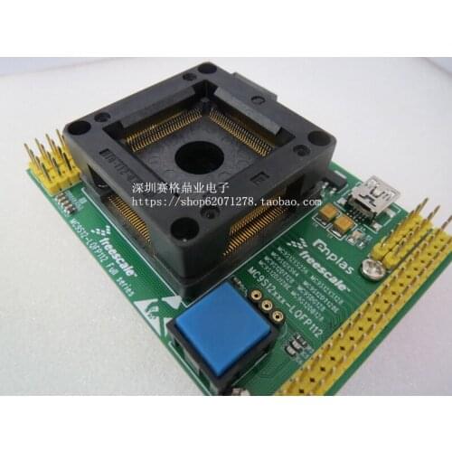 Original YAMAICHI IC Test Seat MC9S12DJ128 MC9S12DB128 Burning Programme LQFP1128 Socket Adapter