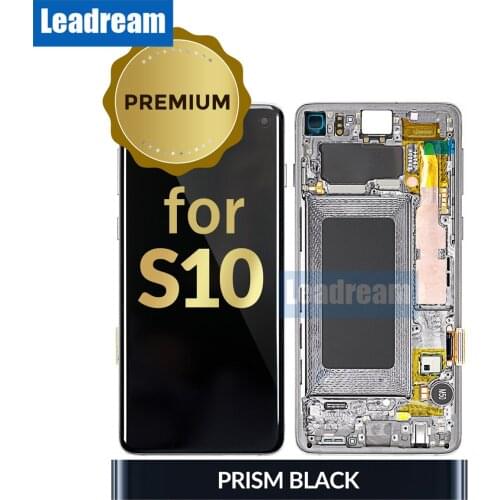 5Pcs Original 6.1” AMOLED LCD Display For Samsung Galaxy S10 G973 G973F/DS SM-G973 LCD Display Touch Screen Digitizer