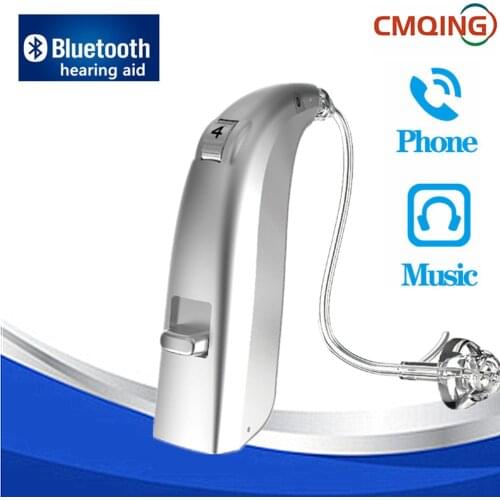 Rechargeable Hearing Aid Digital Hearing Ear Aids The Elderly Deafness Audifonos Sound Amplifier Headphone Support Bluetooth