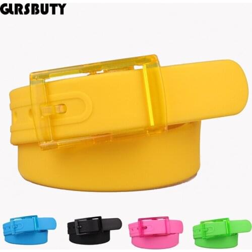 Female Belt Silica Gel Material with Fragrance Perfume Smell 2021 Dress Waist Belts Plastic Buckle Free Security Check Men Lady