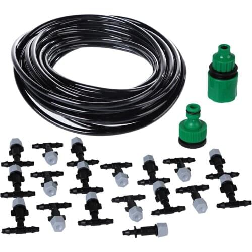 5/10/25M Self Automatic Garden Watering System Water Drip Irrigation System Plant Watering Kit Irrigation Drippers Mist Set