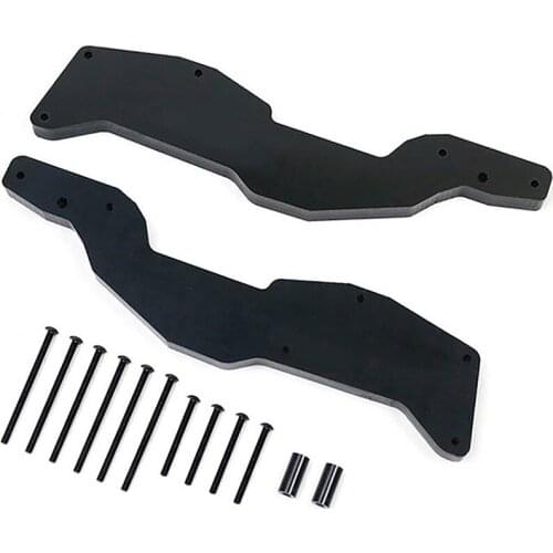 Car Rear Reinforced Bracket Pipe Frame Tail Strengthen Support Mount for LOSI SUPER BAJA REY 2.0 RC Model Car Accessories