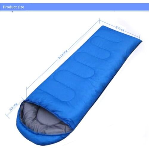 4 Season Envelope Camping Sleeping Bag Outdoor Tent Air Mat Bed Lightweight Breathable Travel Sleep Ultralight Sleeping Pad