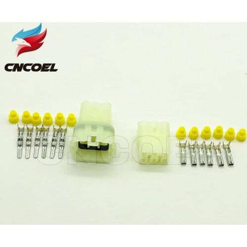 5Sets 6 pin Sumitomo HM 090 Male And Female Automotive Connector 6189-6171 6180-6181 Motorcycle Connector