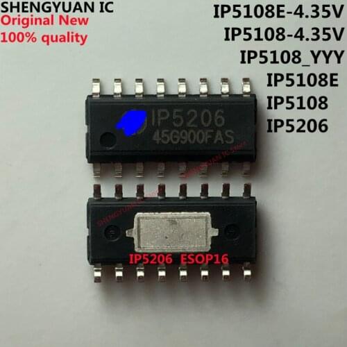 5 pcs/lot IP5108 5108 protocols for fast charging protocol ICs for USB ports 100% new imported original 100% quality