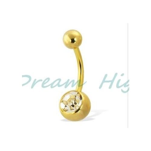 Free Shipping Navel Ring Titanium Banana/Anodize belly button ring Fashion Body piercing 100pcs/lot Hot Sale