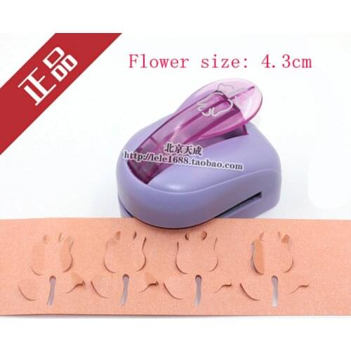 Free shipping Super Large Size Shaper Punch Craft Scrapbooking 3D Rose Paper Puncher large Craft Punch DIY children toys