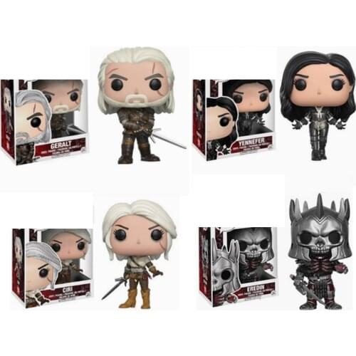 The Witchers CIRI #150 EREDIN #151 GERALT #149 YENNEFER#152 Vinyl Action Figure Model Toys for Children Gifts