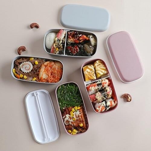 Japanese-style Picnic Bento Box Food Container Tarwestro Servies Voedsel Opslag Lunch Box For Kids Keep Fresh Box Lunch Fiambrer
