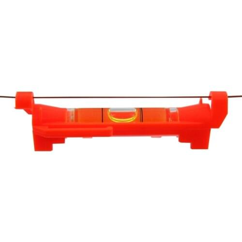 QASE Mini bubble level Hanging line level Bubble Spirit level vial Red/Yellow Color