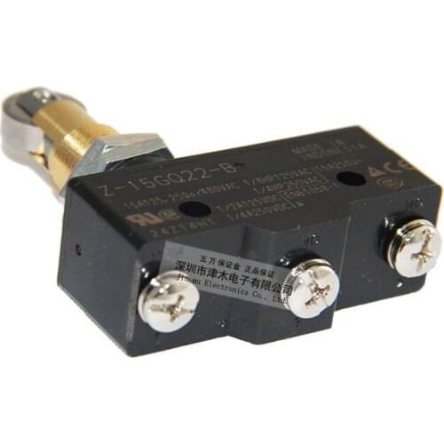 Z-15GQ22-B Plunger type roller travel micro limit switch 6months warranty