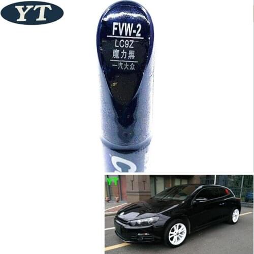 Car scratch repair pen, auto painting pen BLACK color for volkswagen polo golf 6,7 touran passat tiguan CC ,car painting pen