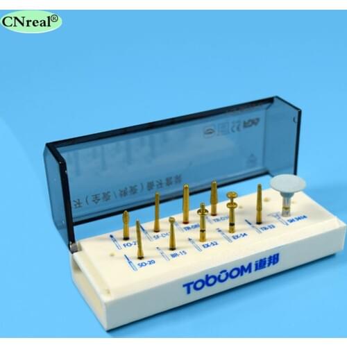 1 Set Dental Porcelain Veneer System Kit for Anterior Ceramic Zirconia Crown Dentist Lab Burs FG0610D