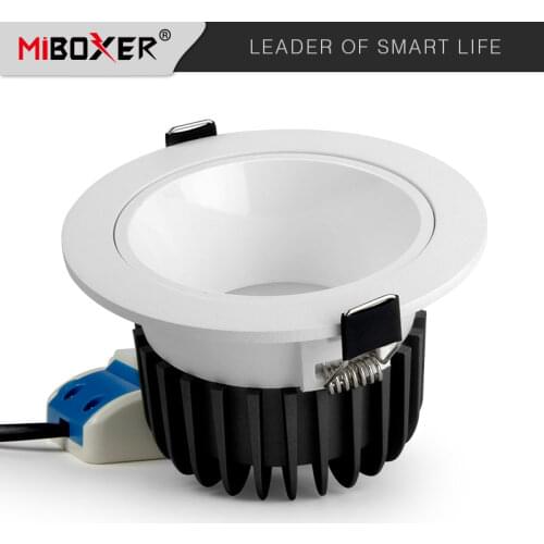 Miboxer Anti-glare RGB+CCT LED Downlight 6W 12W 18W Dimmable Smart Ceiling light AC 110V 220V Indoor lamp FUT070/FUT071/FUT072