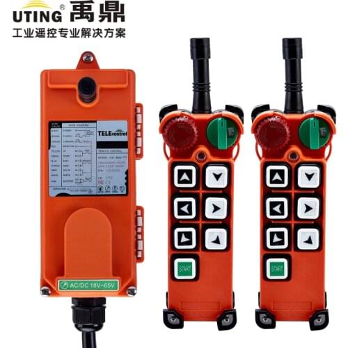 Telecontrol F21-E2 Industrial Wireless Radio Remote Control for Crane 2 Transmitters 1 Receiver