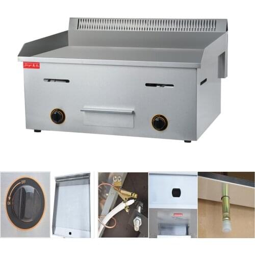 High Quality Gas Griddle Popular Pancake Maker Bake Oven for Cake Room Tea Restaurant Bakery Equipment FY-720