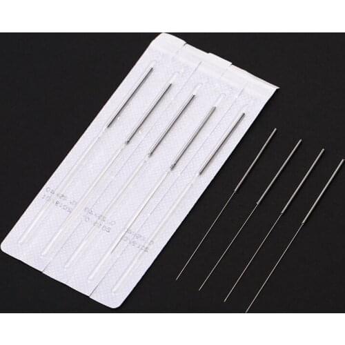 2 boxes 100 pcs Disposable Acupuncture Needles Non-Silver Needles Sterile Acupuncture Needles