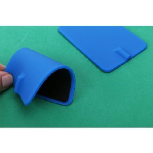 20PCS 7*11cm EMS/TENS Reusable Replacement rectangular Rubber Pads - Carbon Flex Electrodes pad (large) for Microcurrent Free