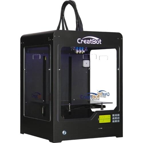 CreatBot 3d printer DX03 300*250*300mm Triple Extruder Metal Frame brass nozzle Best Selling DIY 2KG abs for free