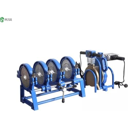 50-200 Four-ring manual butt welding machine PE pipe welding machine butt welding machine pe butt welding machine