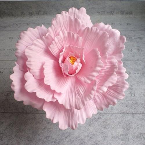 80CM Giant PE Foam Rose Artificial Flowers Wedding Decoration Rose Flower Wall Road Cited Stage Party Decoration Garden Roses