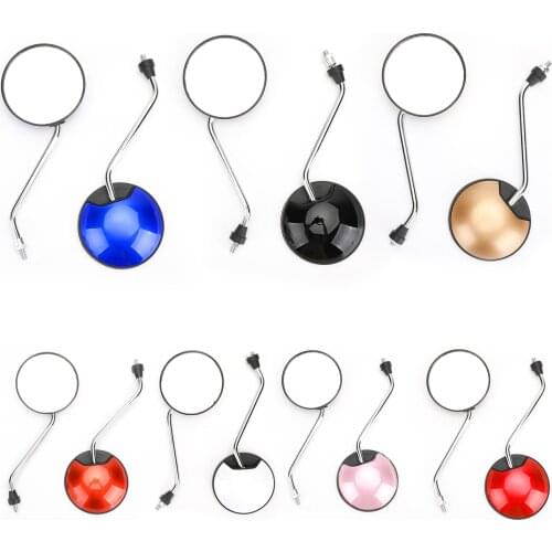 Areyourshop Universal For Vespa for Piaggio for Liberty 50cc 125cc 150cc Scooter Moped Mirrors 8mm Motorcycle Accessories Parts
