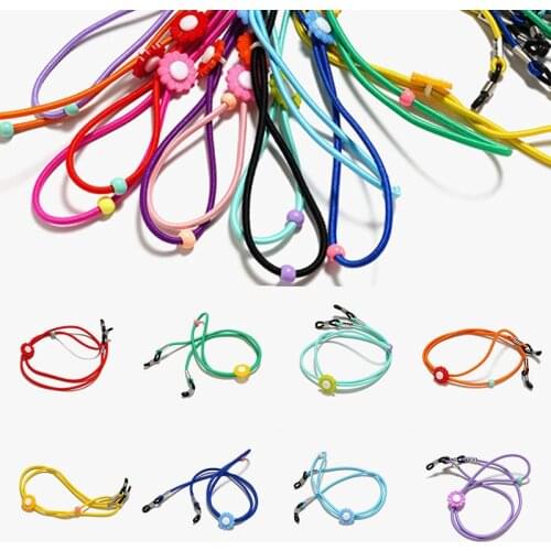 Sports Glasses Chain Non-slip Fashion Glasses Rope Eyeglasses Cord Beautiful Glasses holder Children Polyester Unisex Ornaments
